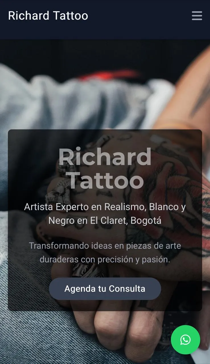 Web para Estudio de Tatuajes