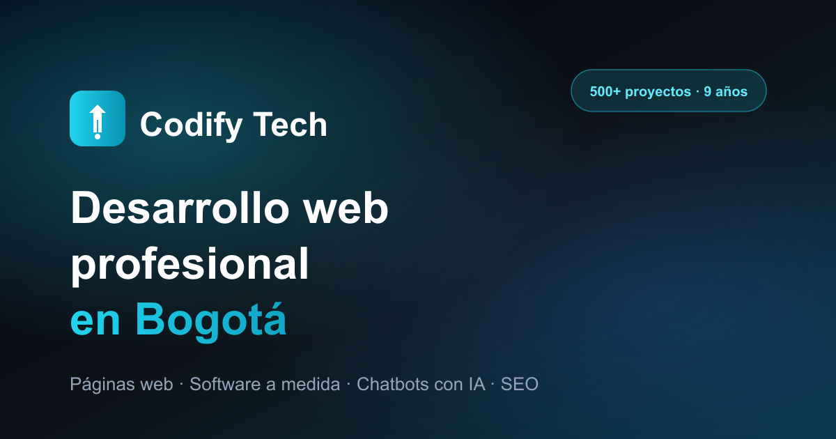 Contacto — Cotiza tu proyecto digital en menos de 24 ho… | Codify Tech